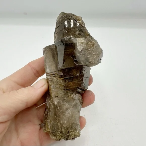 Garden Smoky Quartz – Self-Healed Layered Growth Formation - Picture 1 of 5